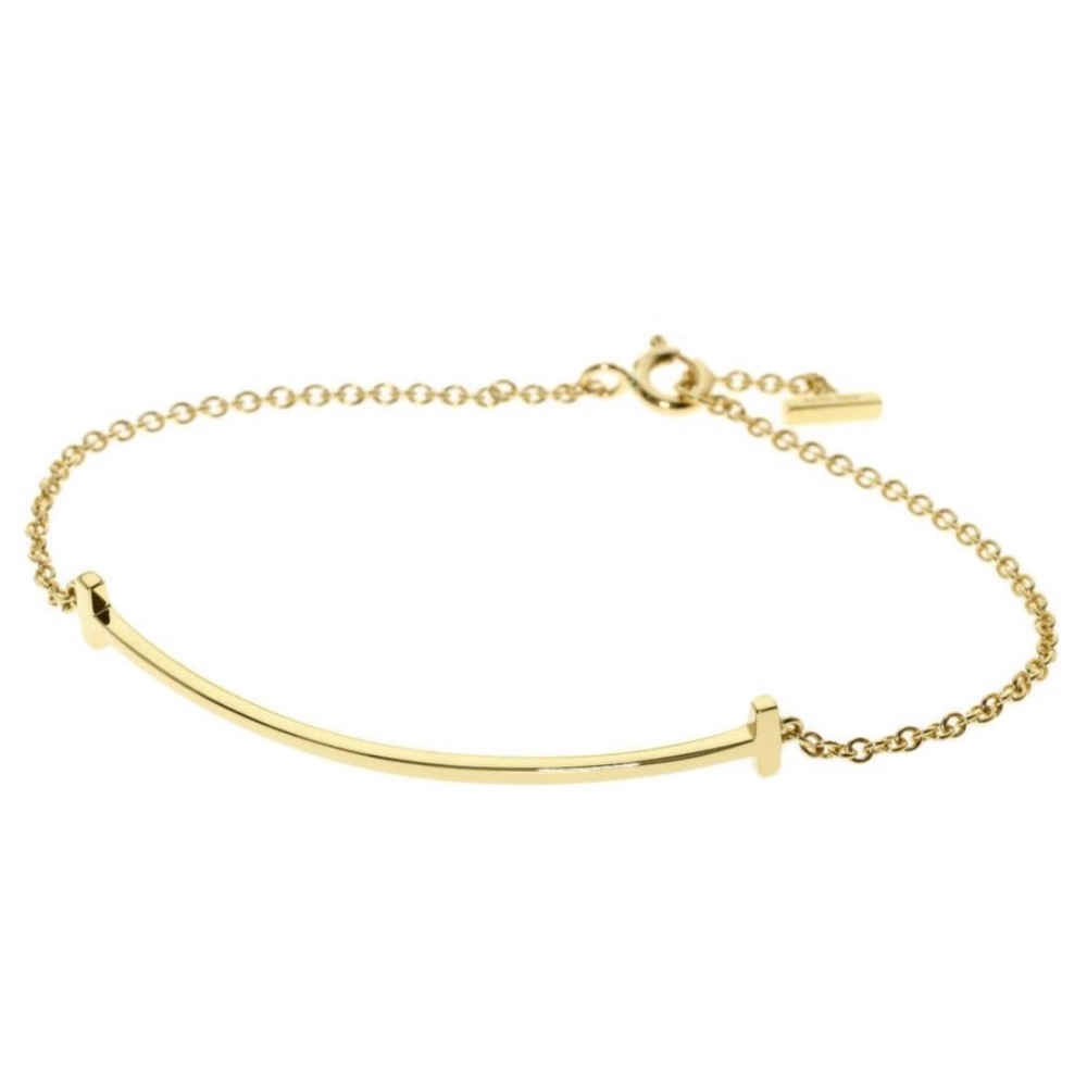 TIFFANY & CO. 18K Smile Bracelet